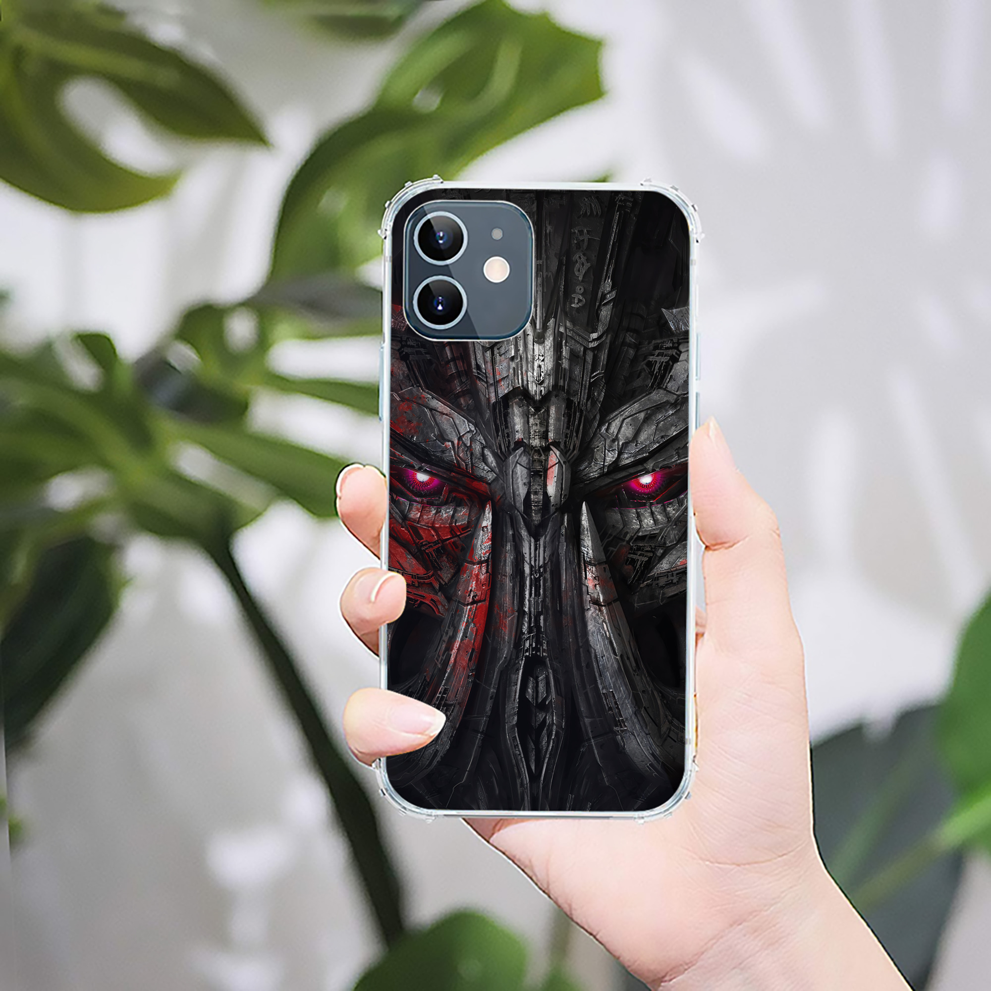 （画像用） Transformers トランスフォーマー 【iPhone 12シリーズ対応】透明スマホケース（クリアソフトケース）